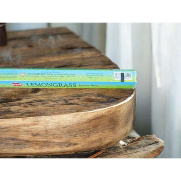 HEM Lemongrass 20 Incense Sticks Aromatic And Calming Relaxation Meditation - Picture 8 of 9